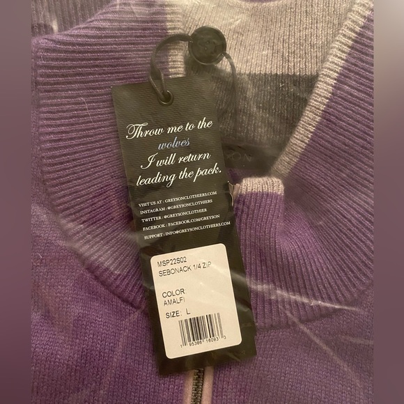 Greyson Sebonack Quarter-Zip
Swearerin Men’s Large - Picture 3 of 3